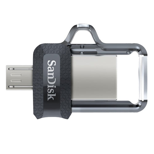 SanDisk 173386 USB flash drive 128 GB USB Type-A / Micro-USB Black, Transparent