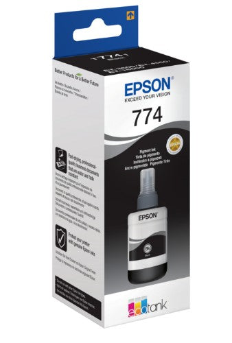 Epson C13T774140/T7741 Ink bottle black, 6K pages 140ml for Epson L 655