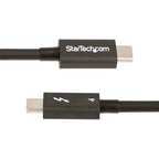 StarTech.com 1.6ft (50cm) Thunderbolt 4 Cable - 40Gbps - 100W PD - 4K/8K Video - Intel-Certified Thunderbolt Cable - Compatible w/USB 4/Thunderbolt 3/USB 3.2/USB Type-C/DisplayPort