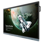 BenQ RE6504 Interactive flat panel 165.1 cm (65") 450 cd/m² 4K Ultra HD Black, Grey Touchscreen Built-in processor Android