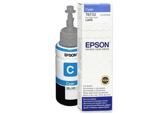 Epson C13T67324A/T6732 Ink bottle cyan, 1.8K pages 70ml for Epson L 800