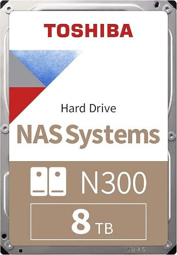 Toshiba N300 internal hard drive 8 TB 7200 RPM 512 MB 3.5" Serial ATA III