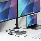 StarTech.com USB4 Docking Station, Driverless Dual 4K 144Hz for Mac and Windows, Universal USB-C Dock with DisplayPort, 100W PD and 2.5GbE