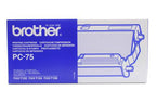 Brother PC-75 Thermal-transfer roll with cartridge, 144 pages for Brother Fax T 102