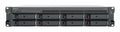 Synology RackStation RS1226RP+ NAS/storage server Rack (2U) AMD Ryzen V1500B 4 GB DDR4 0 TB Synology DSM Black