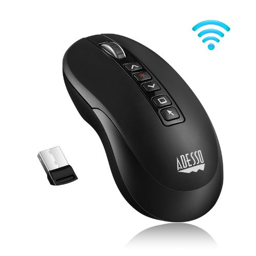 Adesso iMouse P40 wireless presenter RF Black