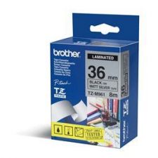 Brother TZE-M961 DirectLabel black on silver matt 36mm x 8m for Brother P-Touch TZ 3.5-36mm/HSE/6-36mm