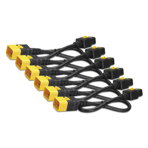APC Power Cord Kit (6 ea), Locking, C19 to C20, 1.8m, Blue