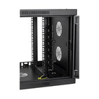 Tripp Lite SRW9UDPVRT SmartRack 9U Low-Profile Switch-Depth-Plus Wall-Mount Mini Rack Enclosure, Wide