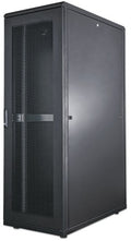 Intellinet 19" Server Cabinet - Free Standing, 26U, 600x1000mm (width x depth), Black, Flatpack, Max 1500kg, Multi-Point Door Lock, One Lock Per Side Panel, Usable Depth 123 to 773mm, IP20 rated, Rack, Steel