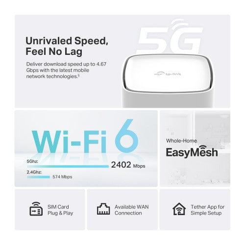 TP-Link Archer 5G AX3000 Wireless Dual-Band Gigabit Router