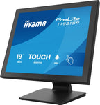 iiyama ProLite T1931SR-B2S computer monitor 48.3 cm (19") 1280 x 1024 pixels SXGA LCD Touchscreen Table Black