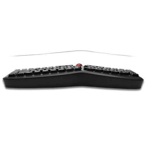Adesso Tru-Form Media 3150 - 2.4 GHz Wireless Ergo Trackball Keyboard