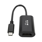 Tripp Lite U444-06N-DP4K6B USB-C to Displayport 4K 60Hz Adapter, Black