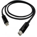 QNAP CAB-TBT10M Thunderbolt cable 1 m Black