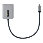 StarTech.com USB-C to Dual HDMI Adapter, USB Type-C Multi-Monitor MST Hub, Dual 4K 60Hz HDMI Laptop Display Extender / Splitter, HDR, Extra-Long Built-In Cable - Windows Only