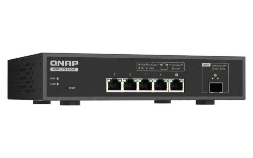 QNAP QSW-L3205-1C4T 4 Managed 10G Ethernet (100/1000/10000) Desktop Black
