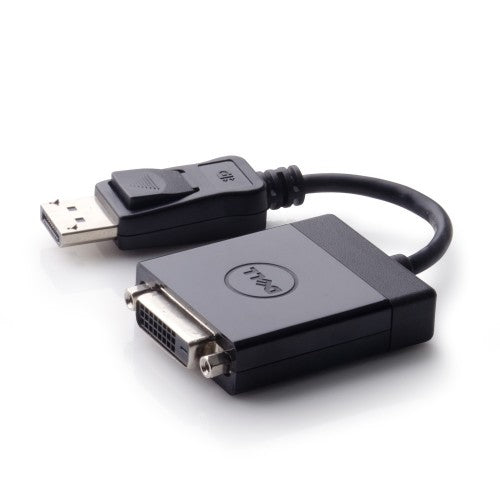 DELL 470-ABEO video cable adapter DisplayPort DVI Black