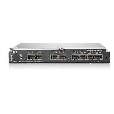 HPE Virtual Connect FlexFabric 10Gb/24-port Module with Enterprise Manager Lic network switch module 10 Gigabit Ethernet, Fast Ethernet, Gigabit Ethernet