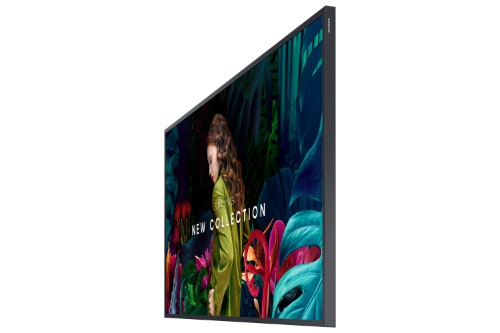 Samsung QB50C-N Digital signage flat panel 127 cm (50") LED 350 cd/m² 4K Ultra HD Black Built-in processor Tizen 7.0 16/7