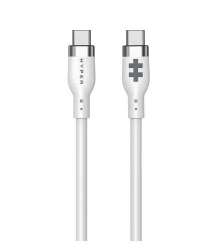 HYPER HyperJuice USB cable USB 2.0 1.5 m USB C White