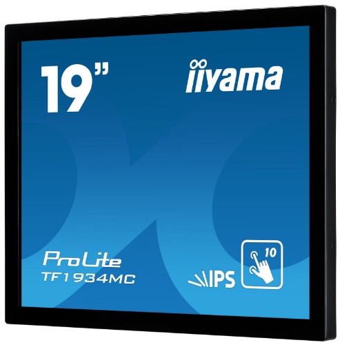 iiyama ProLite 10pt touch Open Frame monitor with IPS panel and touch through glass function