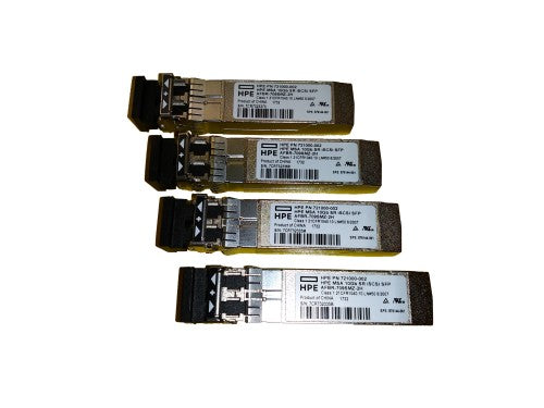 HPE MSA 10Gb SFP+ Short Range 4-pack iSCSI Transceiver Bundle