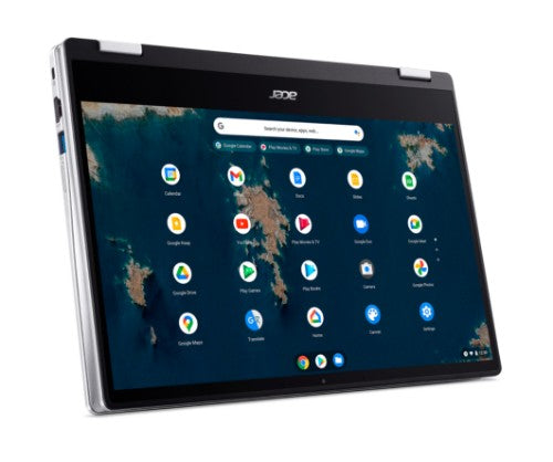 Acer Chromebook Spin 314 CP314-1HN-C105 Intel® Celeron® N N4500 35.6 cm (14") Touchscreen Full HD 4 GB DDR4-SDRAM 64 GB Flash Wi-Fi 6 (802.11ax) ChromeOS Silver