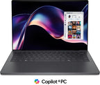 DELL XPS 14 DA14260 Copilot+ PC Intel Core Ultra X7 358H Laptop 35.6 cm (14") Touchscreen 2.8K 32 GB LPDDR5x-SDRAM 1 TB SSD Wi-Fi 7 (802.11be) Windows 11 Pro UK English Graphite
