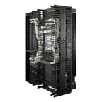 APC Valueline, Vertical Cable Manager for 2 & 4 Post Racks, 84"H X 6"W, Double-Sided with Doors