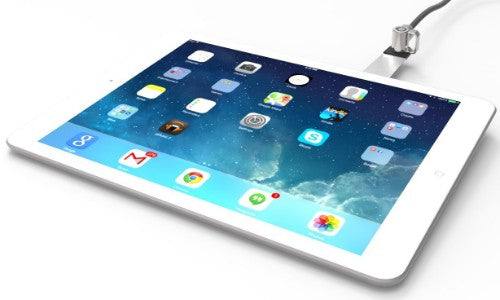 Compulocks Blade Universal Lock Slot Adapter with Keyed Cable Lock Black