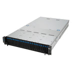 ASUS RS521A-E12-RS24U Socket SP5 Rack (2U) Black, Silver