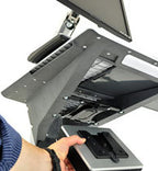 Ergotron Neo-Flex LCD Cart Grey Flat panel Multimedia cart/trolley