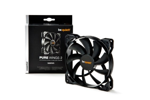 be quiet! PURE WINGS 2, 120mm Computer case Fan 12 cm Black