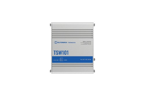 Teltonika TSW101 Gigabit Ethernet (10/100/1000) Power over Ethernet (PoE) Metallic