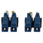 Tripp Lite N370X-01M 400G Duplex Singlemode 9/125 OS2 Switchable Fiber Optic Cable (LC/UPC M/M), LSZH, Yellow, 1 m (3.3 ft.)