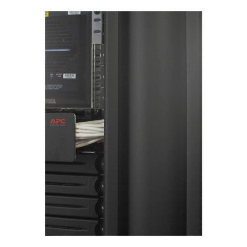 APC Valueline, Vertical Cable Manager for 2 & 4 Post Racks, 84"H X 6"W, Double-Sided with Doors