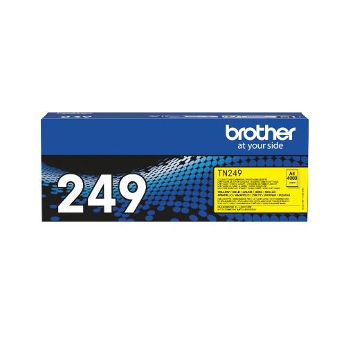 Brother TN-249Y Toner-kit yellow extra High-Capacity, 4K pages ISO/IEC 19752 for Brother HL-L 8200/MFC-L 8300