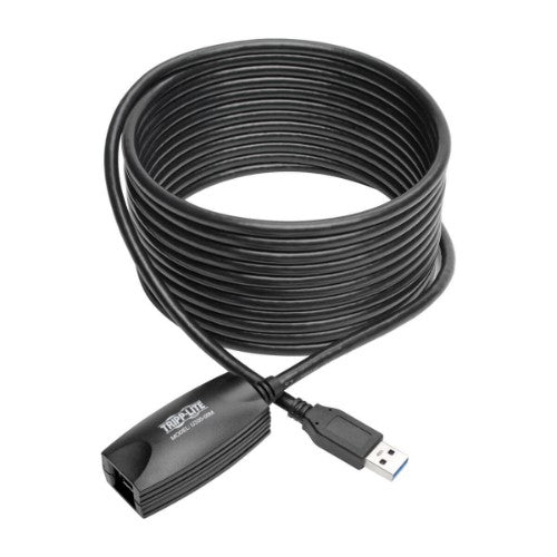 Tripp Lite U330-05M USB 3.0 SuperSpeed Active Extension Repeater Cable (A M/F), 5M (16.4 ft.)