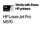 HP CE401A/507A Toner cartridge cyan, 6K pages ISO/IEC 19798 for HP LaserJet EP 500