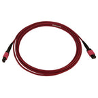 Tripp Lite N845B-03M-12-MG 100G Multimode 50/125 OM4 Fiber Optic Cable (12F MTP/MPO-PC F/F), LSZH, Magenta, 3 m (9.8 ft.)
