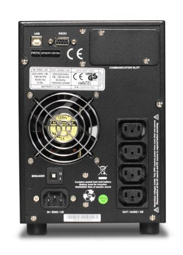 Riello SEP 1500 uninterruptible power supply (UPS) 1.5 kVA 1200 W 4 AC outlet(s)