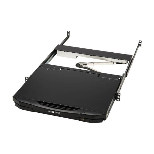 Eaton B021-SWHD-K 1U Rack-Mount Short-Depth HDMI KVM Console KVM Switch with 18.5 in. LCD