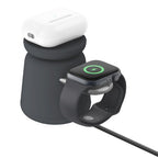 Belkin WIZ027MYH36 mobile device charger Watch, Headset, Smartphone Black USB Wireless charging Fast charging Indoor