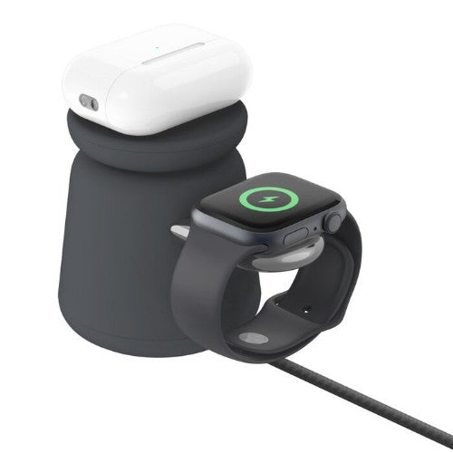 Belkin WIZ027MYH36 mobile device charger Watch, Headset, Smartphone Black USB Wireless charging Fast charging Indoor