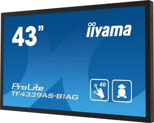 iiyama 43" All-in-One PCAP Interactive Display inspired by technology and designed for creative spaces and sharing
