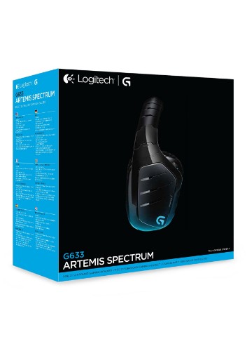 Logitech G 981-000605 headphones/headset Wired Head-band Gaming Black