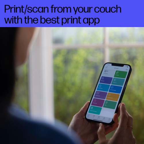 HP OfficeJet Pro 8132e Wireless All-in-One Color Printer, Instant Ink; Two-sided printing