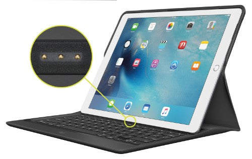 Logitech CREATE Backlit Keyboard Case with Smart Connector QWERTY Spanish Black