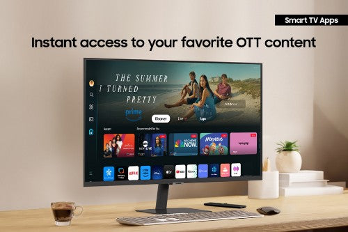 Samsung 32" M70D UHD Smart Monitor with Speakers and a Remote